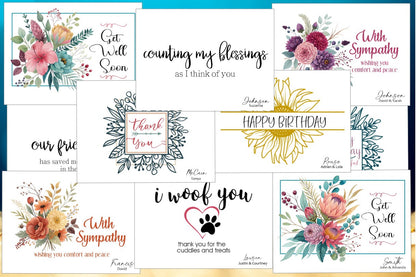 Variety 6 Bundle - Pick 10 Cards (#230119BD)