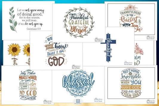Christian 5 Bundle - Pick 10 Cards (#230122BD)