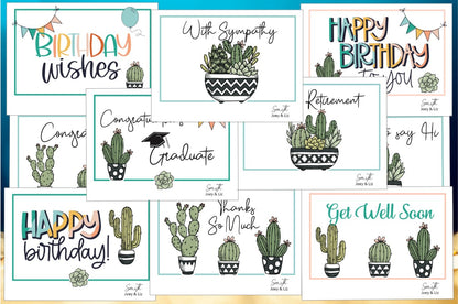 Variety #9 Bundle of 10 Cards (#230125BD)