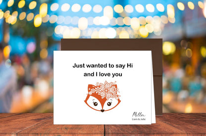 Hi and I love you Card (#240100AS)