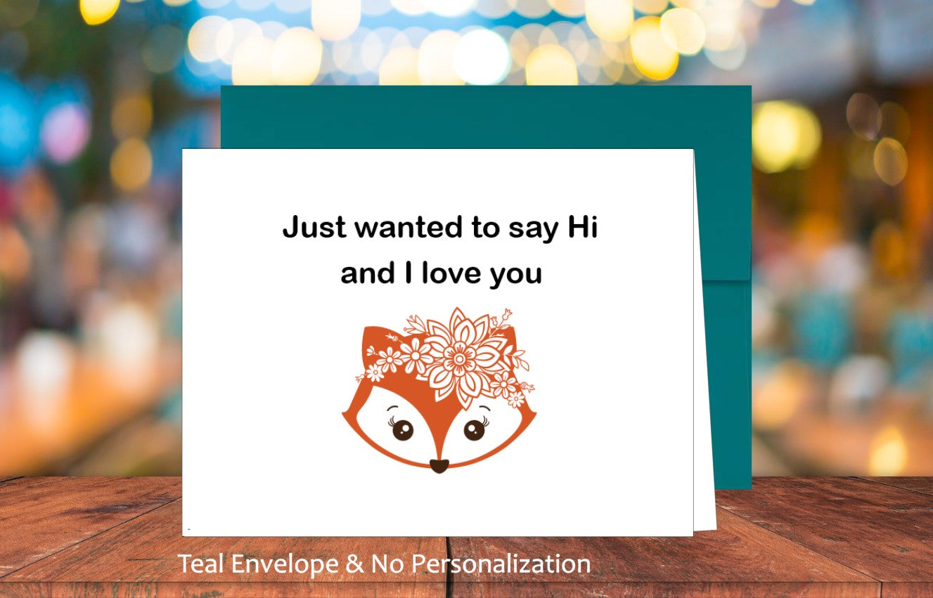 Hi and I love you Card (#240100AS)