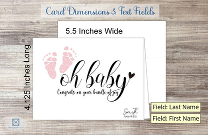 Oh Baby Card (#240112AS)