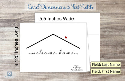 Welcome Home Card (#250104AS)
