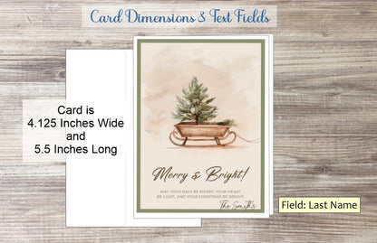 Merry & Bright Card (#260115ASV)