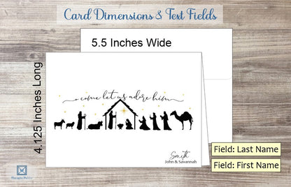 O Come Let Us Card (#260130AS)