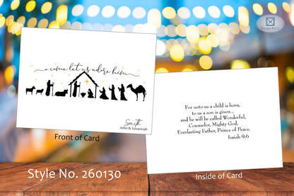 O Come Let Us Card (#260130AS)