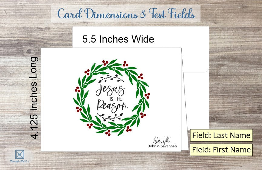 Jesus is the Reason Card (#260132AS)