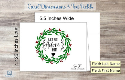 Let Us Adore Him Card (#260134AS)