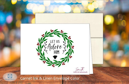 Let Us Adore Him Card (#260134AS)