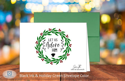 Let Us Adore Him Card (#260134AS)