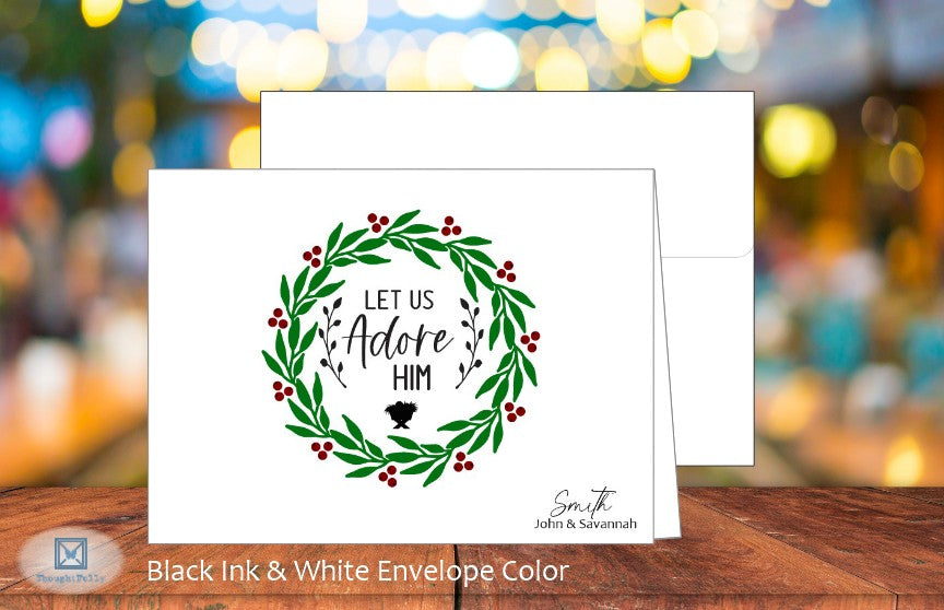 Let Us Adore Him Card (#260134AS)