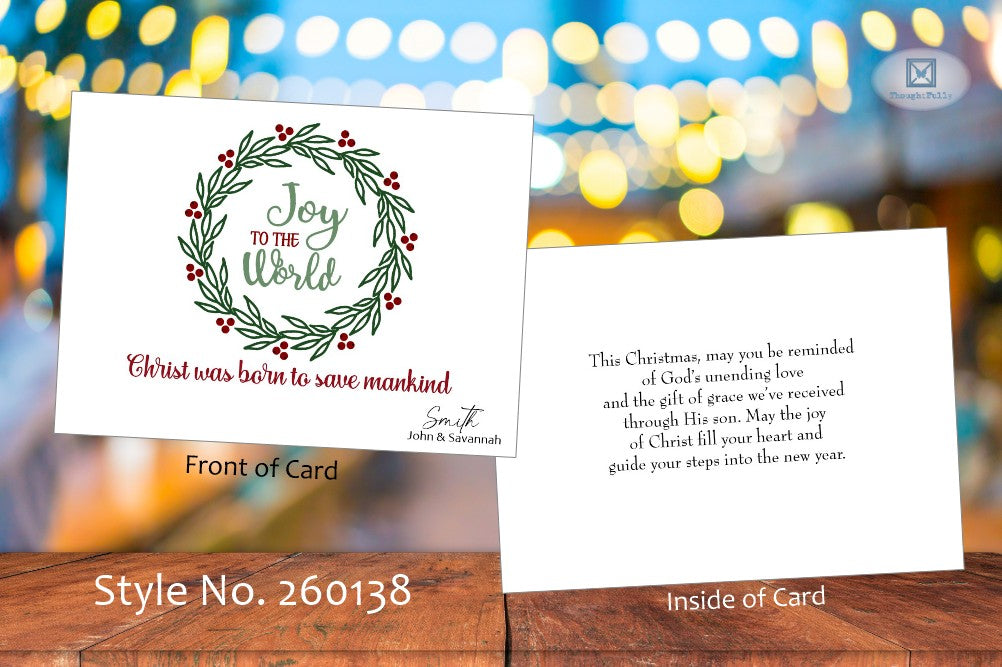 Joy to the World Card (#260138AS)