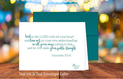 Trust in the LORD Card - Ps. 3:3-6 (#290103AS)