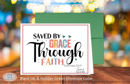 Saved by Grace Card - Eph. 2:8-9 (#290115AS)
