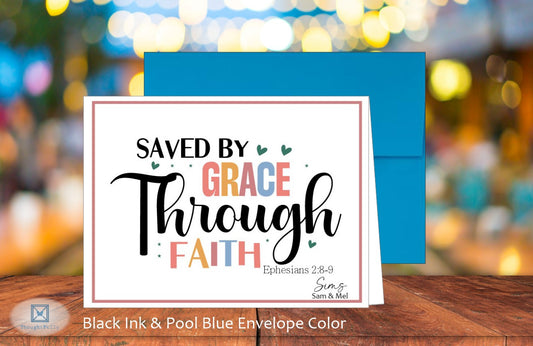 Saved by Grace Card - Eph. 2:8-9 (#290115AS)
