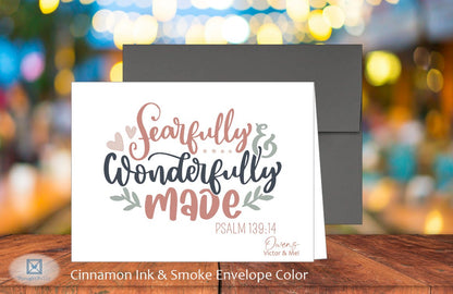 Fearfully & Wonderfully Made Card - Ps. 139:14 (#290142AS)