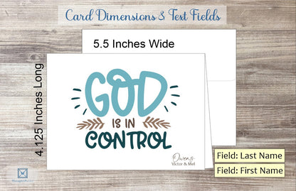 God Is In Control Card (#290144AS)