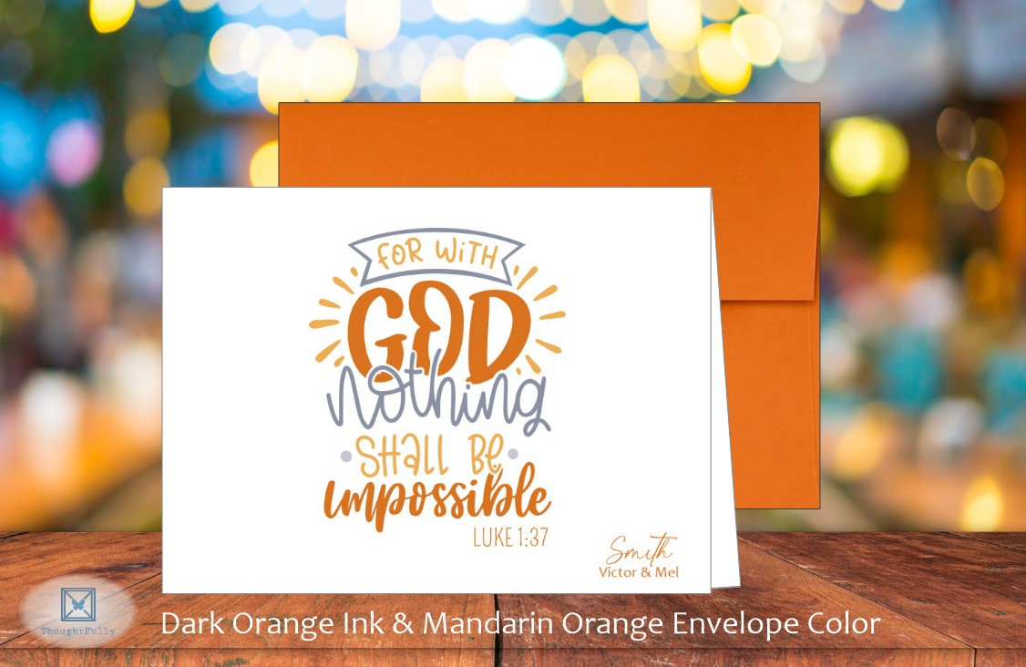 With God Card - Luke 1:37 (#290146AS)