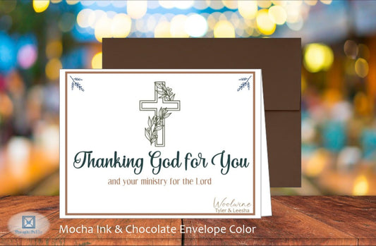 Thanking God For You Card (#290171AS)