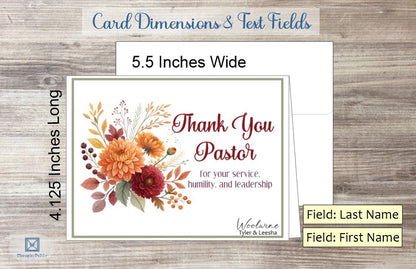 Thank You Pastor (#290172AS)
