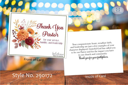 Thank You Pastor (#290172AS)