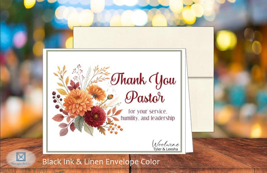 Thank You Pastor (#290172AS)