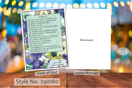 Psalm 23 Card (#290180AV)