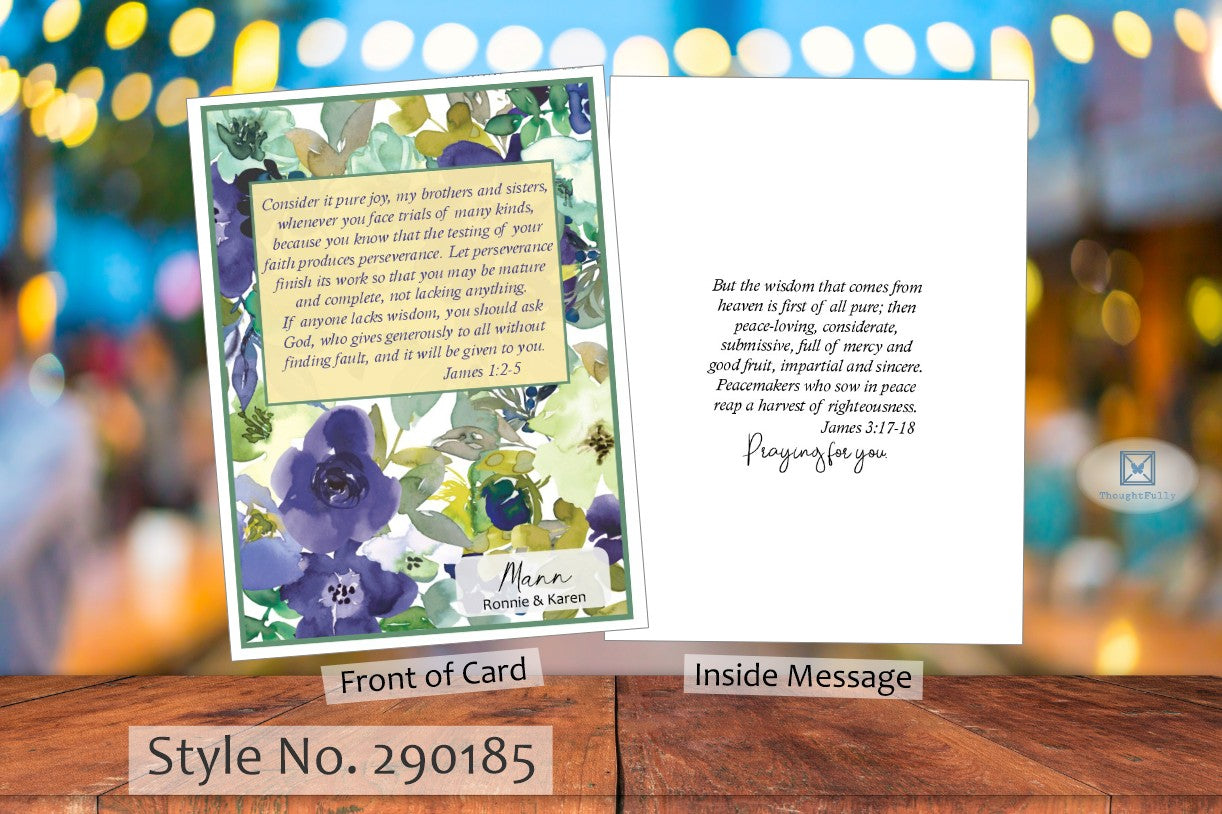 Consider It Joy Card - James 1:2-5 (#290185AV)