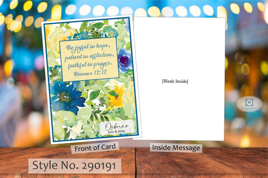 Be Joyful Card - Rom. 12:12 (#290191AV)