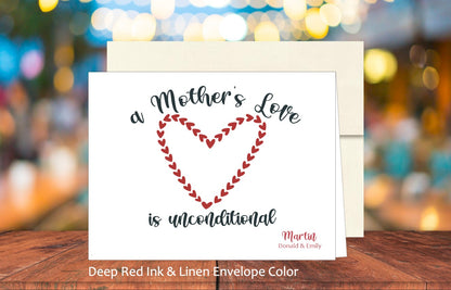 Mother's Unconditional Love Card (#300105AS)