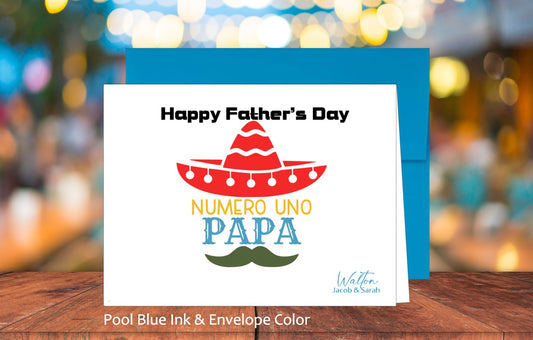 Numero Uno Papa Card (#310100AS)