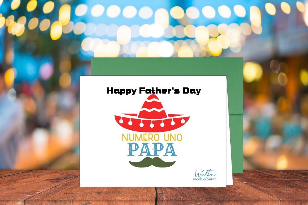 Numero Uno Papa Card (#310100AS)
