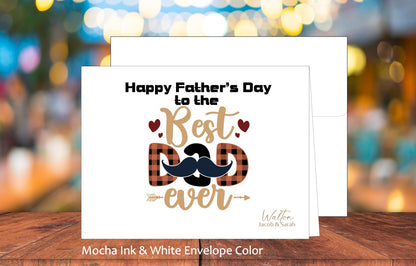 Best Dad Ever Card (#310101AS)
