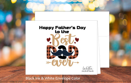 Best Dad Ever Card (#310101AS)