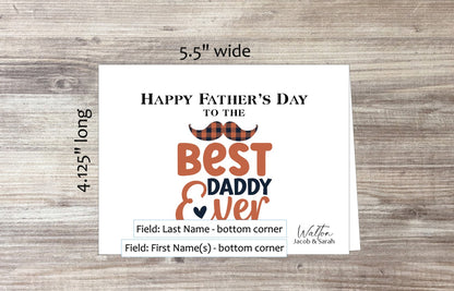 Best Dad Ever Card (#310106AS)