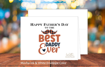 Best Dad Ever Card (#310106AS)
