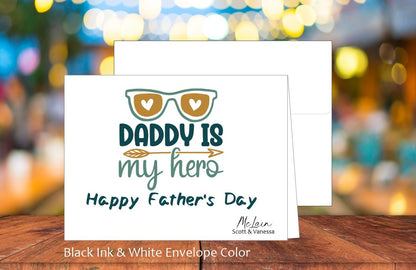 Daddy is my Hero Card (#310111AS)