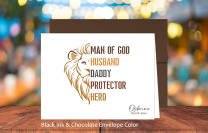 Man of God Card (#310113AS)