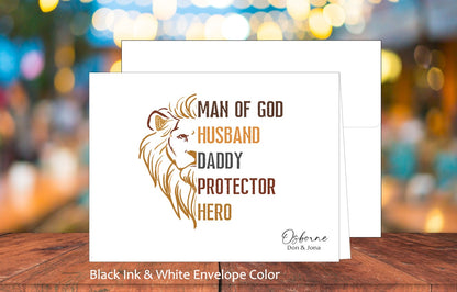 Man of God Card (#310113AS)