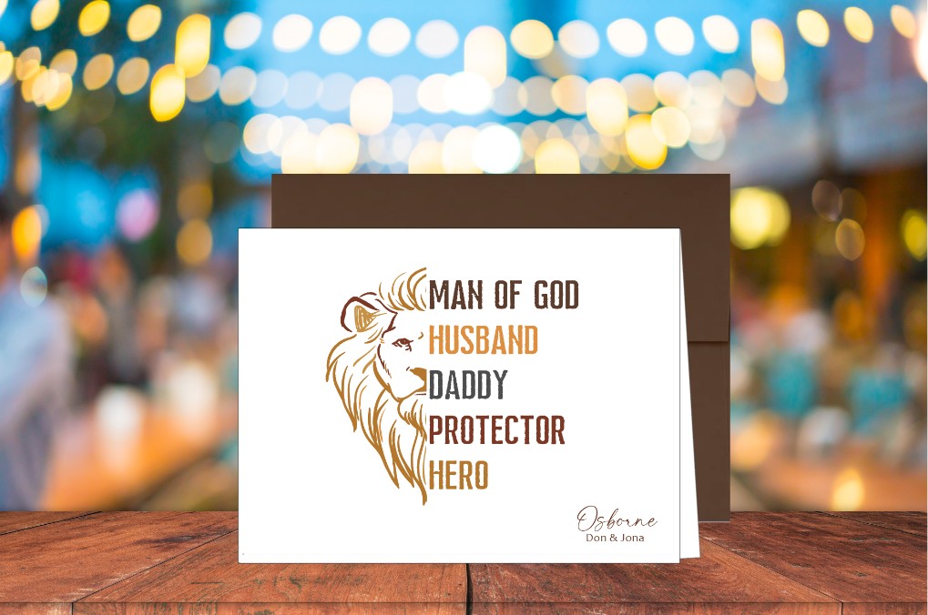 Man of God Card (#310113AS)
