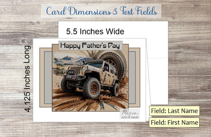 Happy Father's Day Card (#310115AS)