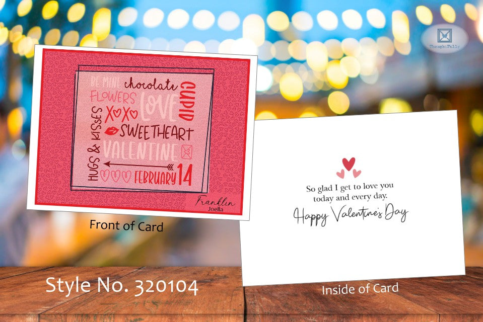 Happy Valentine's Day Card (#320104AS-IM)