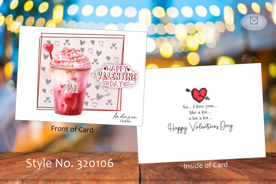 Happy Valentine Day Card (#320106AS-IM)