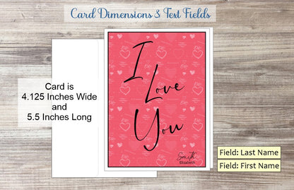 I Love You Card (#320112AV-IM)