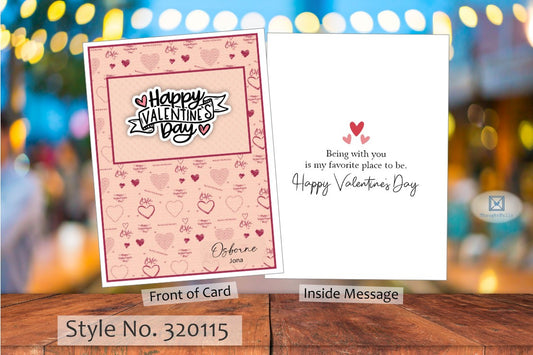 Happy Valentine's Day Card (#320115AV-IM)