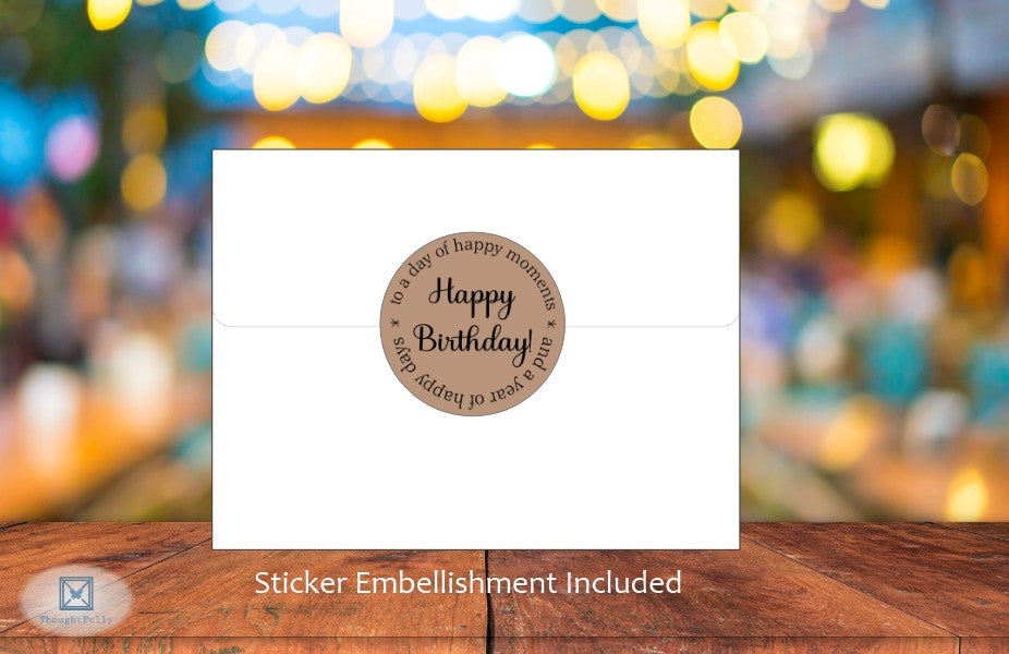 Happy Birthday Card (#150117AS)